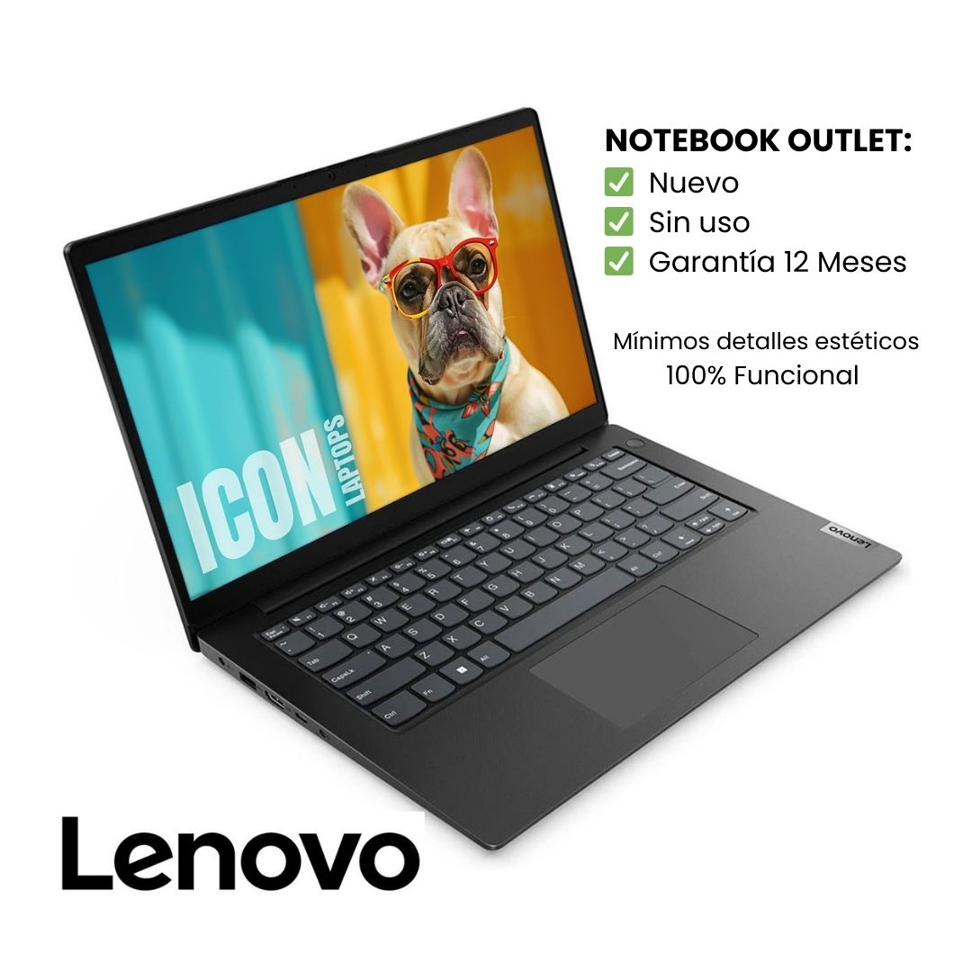 Notebook Lenovo 82YT Ryzen 5 7520U 14 FHD Windows OUTLET