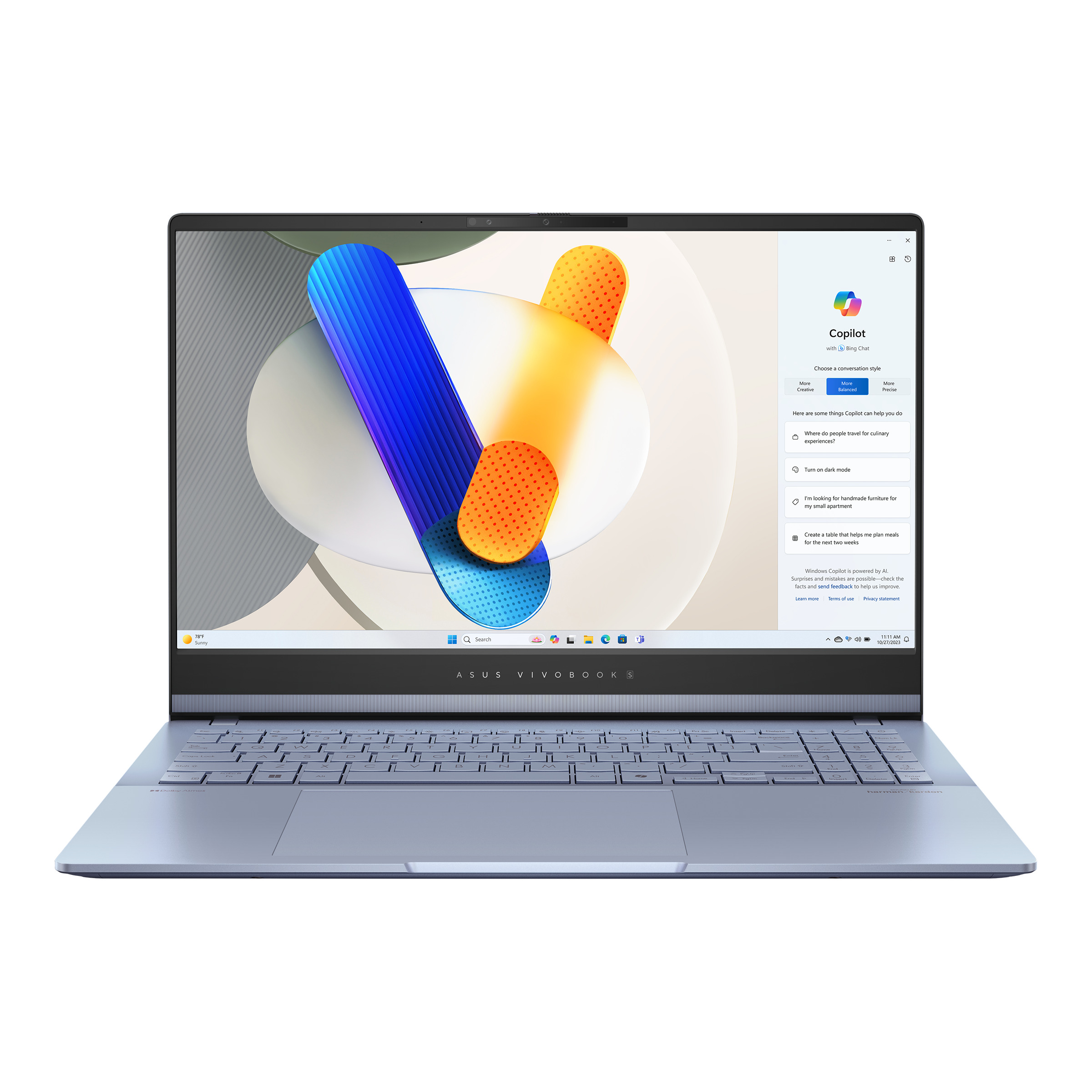 Notebook Asus Vivobook Core ULTRA 7 155H 15.6 3K Oled Gamer OUTLET